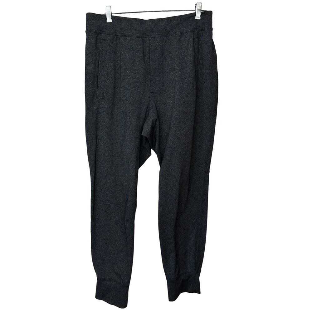 Lululemon Jogger Pants Men Size Large Gray Running Athleisure Stretch N60416